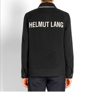 Helmut Lang Wool Logo Jacket